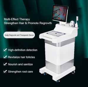 Système de thérapie verticale du cuir chevelu, appareil de beauté à affichage numérique pour la détection du cuir chevelu, massage du cuir chevelu, renforcement des soins des racines - Product Image 3
