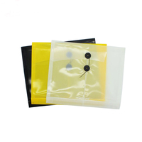 Carpeta de Documentos Impermeable A4, Fundas de Plástico con Botón a Presión, Bolsa de Archivo de Plástico de Alta Calidad
