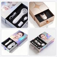 Emballage personnalisé pour l'électronique : Masseur facial électrique, outil de nettoyage, brosse exfoliante en silicone souple pour le visage