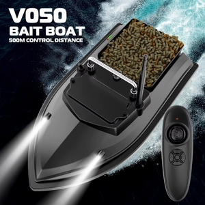 Bateau à appâts télécommandé Flytec V050 pour la pêche à la carpe, bateau à appâts RC professionnel, capacité <span class=keywords><strong>de</strong></span> 4,4 lb, grand bac <span class=keywords><strong>de</strong></span> 2 kg, longue autonomie - Product Image 1