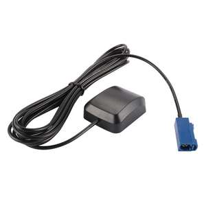 Antenne GPS de voiture avec connecteur Fakra pour navigation DVD de véhicule, câble de 5 m, positionnement par satellite à gain élevé, compatible radio AM/FM - Product Image 2