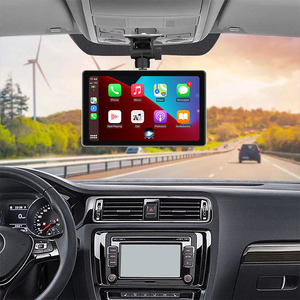Xách tay đài phát thanh xe tự động 7inch màn hình cảm ứng stereo không dây Carplay xe Android Stereo DVD Player - Product Image 2