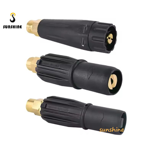 SS áp lực cao bọt phun vòi phun tự phục vụ xe rửa tuyết bọt pháo Đồng đầu vòi phun bọt Máy phát điện G1/4 "M14 nữ - Product Image 6