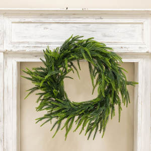 Planta de flores artificiales Navidad <span class=keywords><strong>Norfolk</strong></span> Pine Garland Real Touch Artificial Greenery Pine Vine Winter Decor Guirnaldas Vacaciones - Product Image 3
