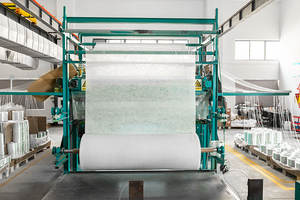 Alfombra Combinada de Fibra de Vidrio Suave Blanca <span class=keywords><strong>CTG</strong></span> Taishan de Fábrica China con Servicio de Corte para Automóviles, Barcos y Aviones - Product Image 4