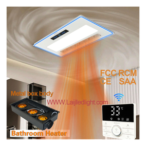 Calentador de Baño Inteligente de 300*600 mm, <span class=keywords><strong>Aire</strong></span> <span class=keywords><strong>Acondicionado</strong></span>, Lámpara de Techo Termostática Inteligente, Aplicación Móvil, Calentador de Baño de 2400 W 2600 W - Product Image 2
