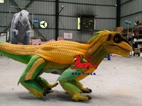 Nouveau robot dinosaure réaliste animatronique, robot chien télécommandé, Velociraptor