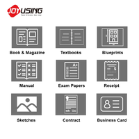 Joyusing-Scanner de livres V160Pro, sortie modifiable assistée par laser, scanner automatique et de synchronisation, équipement scolaire A3