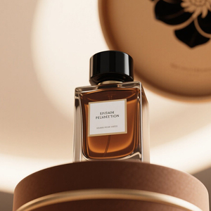 Vendita diretta della fabbrica quadrato piatto rotondo ambra bottiglia di vetro profumo 50ml 100ml 30ml bottiglia di profumo con scatola di imballaggio - Product Image 4