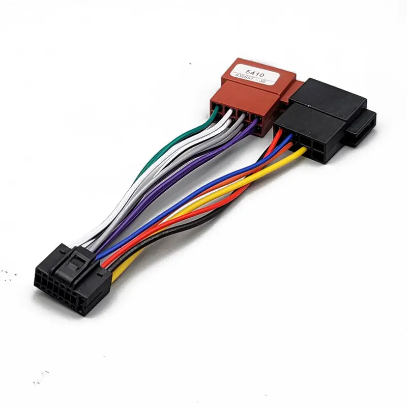 High Quality Wiring Harness Connector Audio Cable for Pioneer 2003-on 16 Pin Car CD Tail Line Stereo Radio Player ISO