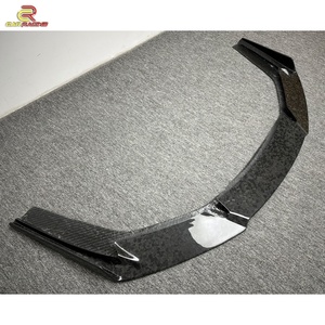 อะไหล่รถยนต์คุณภาพสูง 1016 สไตล์ คาร์บอนไฟเบอร์ฟอร์จเต็มแผ่น สำหรับกันชนหน้ารถยนต์แลมโบ ฮูราแคน LP580 ปี 2014-2018 - Product Image 3