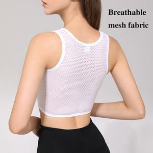 Crochets avant Reliure de poitrine Bandoulière réglable Shaper arrière pour garçon manqué <span class=keywords><strong>Trans</strong></span> lesbienne - Product Image 3