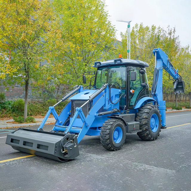 Free Shipping Euro 5 EPA Heavy Duty backhoe excavator loader 4X4 Mini retroexcavadora Micro Backhoe Loader