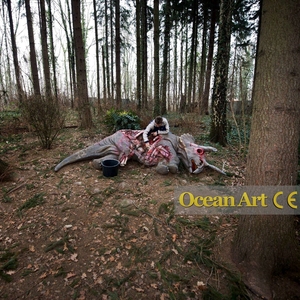 Khủng Long T Rex Kích Thước Cuộc Sống Dinosauri Gom Mô Hình Sản Phẩm - Product Image 6