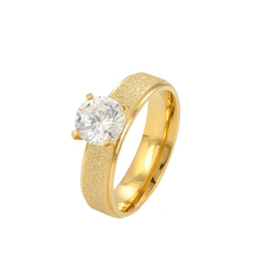 Anillos de Pareja Unisex de Acero Inoxidable con Microincrustaciones de Circonita, <span class=keywords><strong>Banda</strong></span> Simple Lisa, Estilo Hip-hop, Moda en Venta - Product Image 5
