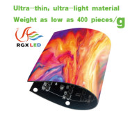 Fournisseurs de la Chine pour mur d'écran LED à courbe flexible d'intérieur suspendu écran LED HD flexible souple