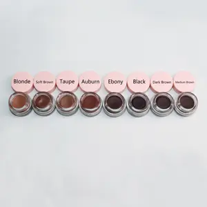 Vegan Waterproof Eyebrow Pomade Gel Private Label Mineral Makeup Cream Form Eye Brow Product