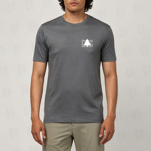 Nueva Camiseta Deportiva Transpirable para Hombre, con Estampado a Base de Agua, que Absorbe la Humedad, 180 g/m², Fina y Transpirable, de Lana Merino - Product Image 3