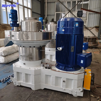 Granulateur à Anneaux de Haute Qualité 3 Tonnes/h pour Biomasse - Machine à Granulés de Sciure et de Bois à Haute Productivité avec Moteur et Engrenages