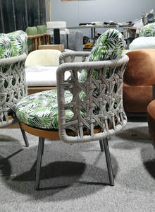 Muebles de alta gama personalizados TorII Nest, sillas de comedor para exteriores, silla y mesa de restaurante de plástico moderno, juego de sillón impermeable - Product Image 6