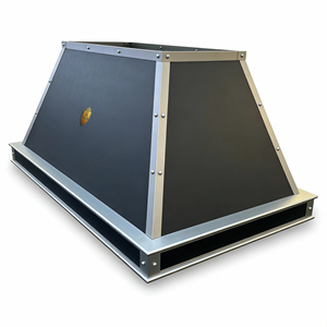 เครื่องดูดควันสเตนเลสแบบเกาะขนาดใหญ่พิเศษสำหรับงานสถาปัตยกรรม - Product Image 4