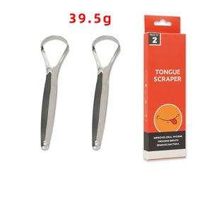 Juego <span class=keywords><strong>de</strong></span> 2 Raspadores <span class=keywords><strong>de</strong></span> <span class=keywords><strong>Lengua</strong></span> <span class=keywords><strong>de</strong></span> Acero Inoxidable al por Mayor <span class=keywords><strong>de</strong></span> Fábrica, Cuidado Bucal, Limpieza <span class=keywords><strong>de</strong></span> <span class=keywords><strong>Lengua</strong></span>, Aliento Fresco - Product Image 4