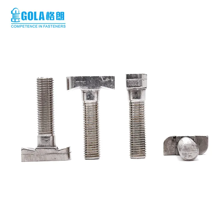 M6 M8 M10 M24 Stainless Steel 304 316 Hammer Head T screw T head bolt Screw