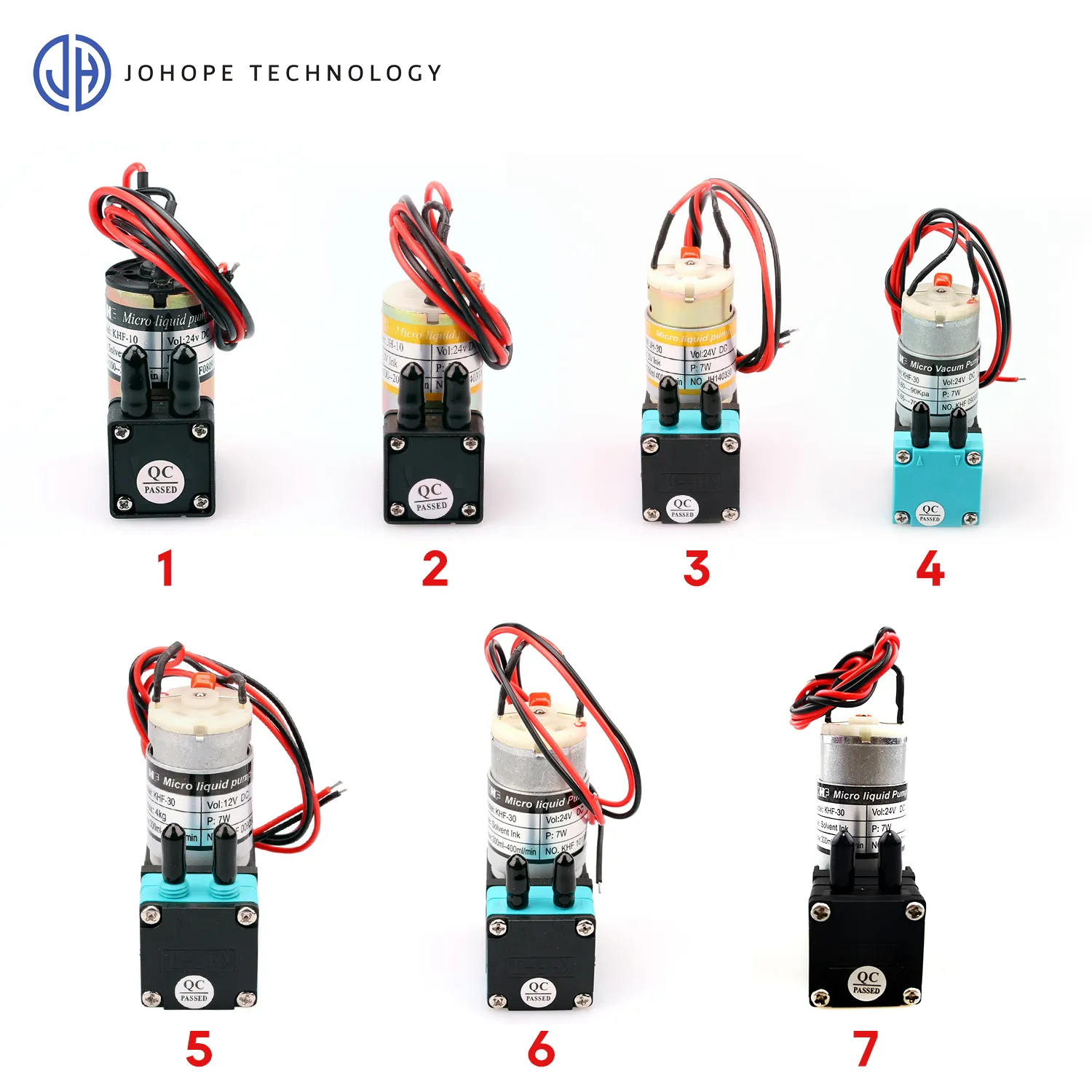 Khf-10 UV小型インクポンプ3W 24V khf-30エアインクポンプKhF30印刷機用大型インクポンプ