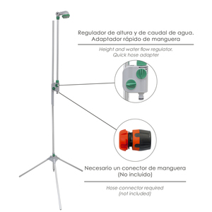 <b>Portable</b> Garden <b>Shower</b> with Tripod - Product Image 4