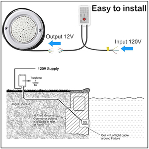 New Arrival piscine đèn 6 Wát app điều khiển từ xa <span class=keywords><strong>LED</strong></span> ánh sáng dưới nước nhựa đầy <span class=keywords><strong>LED</strong></span> hồ bơi chiếu sáng - Product Image 5