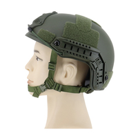 Casque de Protection Tactique Rapide Réglable en ABS, Équipement de Défense Personnelle Casco Tactico