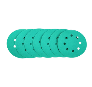 Disques abrasifs 115 mm, 6 trous, à fixation auto-agrippante, pour ponceuse manuelle, disponibles pour distribution directe ODM/OEM - Product Image 5