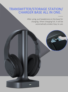 ODM/OEM sans fil 2.4g Tv <span class=keywords><strong>casque</strong></span> numérique Hi-fi Tv <span class=keywords><strong>casque</strong></span> pour malentendants - Product Image 4