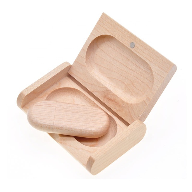 Factory Directly Wholesale 8GB  Wooden USB Flash Drive Gift Set Eco Friendly USB Pendrive LFW-03