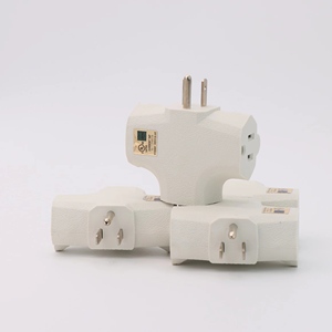 3-gói 3 cách cắm Adapter 15A 1875W 3 prong 3 Outlet Adapter <span class=keywords><strong>Power</strong></span> Splitter cắm Outlet - Product Image 2