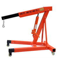 Grue de levage manuelle hydraulique pliable de 3 tonnes de qualité supérieure, mini-grue de levage électrique portable