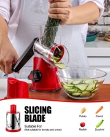 Keuken Accessoires Metalen Drum Rasp Handleiding Voedsel Groente Snijmachine Roterende Pinda Amandel Ijs Toppers Aardappel Kaas Rasp