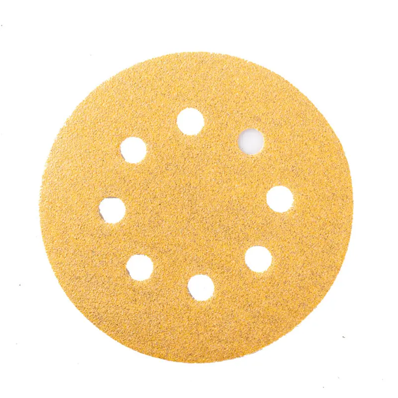 5 Inch Hook And Loop Abrasive Aluminum Oxide sandpaper sanding disc