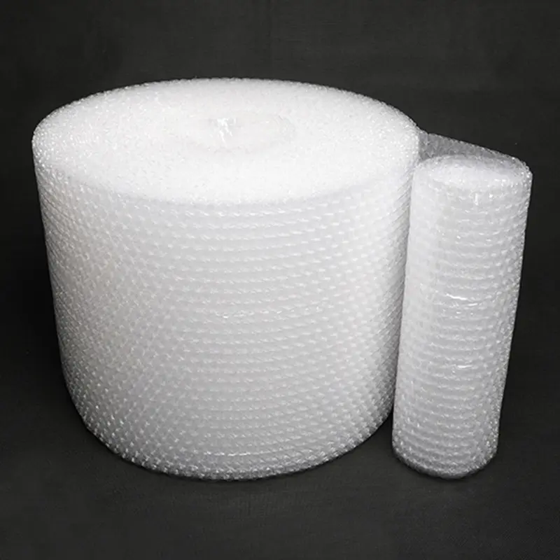 MU Custom PE Material Transparent Packaging Bubble Rolls Protective Bubble Foam Plastic Roll