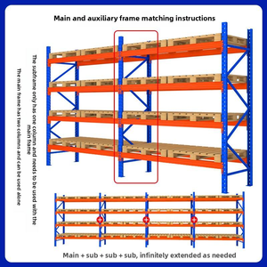 Étagères à palettes robustes, entrepôt, <span class=keywords><strong>mezzanine</strong></span> et plateforme en acier pour économiser de l'espace - Product Image 3