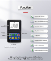 Ditron Mini Size Digital Readout 2 Axis (DRO) dengan Skala Magnetik Penggaris Optik dan Skala Linier untuk Mesin Bubut, Milling, dan Grinding