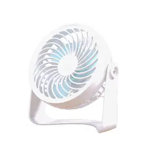 5 Inch Mini USB Charging Orbit Clip Desk Fan Small Fan Electric White Ceiling Household Air Cooling Fan Table Digital Ce 12v 12w