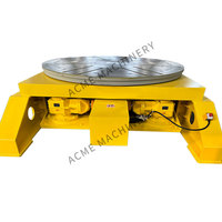 Nouveau positionneur de soudage rotatif 1 axe, table tournante automatique, surface sablée, contrôle de vitesse VFD, action de positionnement, garantie 1,5 an