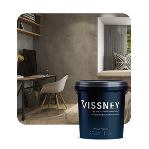 Vissney Matte Metallic Glitter <span class=keywords><strong>Peinture</strong></span> murale intérieure Revêtement mural métallique <span class=keywords><strong>Peinture</strong></span> décorative - Product Image 5