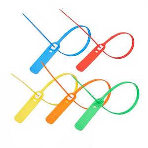 Biểu Tượng Tùy Chỉnh Laser Mã Thanh Kéo Chặt Chẽ Container An Ninh Nhựa Khóa Con Dấu 400Mm Dùng Một Lần Nhựa An Ninh Con Dấu Tag - Product Image 4