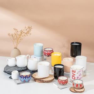 50g 200g 4oz 6oz Round Shape Massage Oil <b>Soy</b> Wax Black Metal Massage <b>Candle</b> Tin with Pour Spout for Salon Home Use - Product Image 4