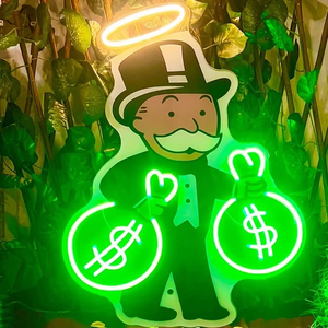 Enseigne néon LED UV personnalisée en acrylique avec logo sur mesure pour enfants, motif tête de mort souriante effrayante, fabriquée en Chine pour la décoration murale - Product Image 6