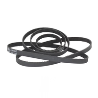 Courroie de distribution 2GT PU à faible bruit, courroie synchrone de précision pour imprimante 3D, équipement d'automatisation, personnalisation OEM disponible