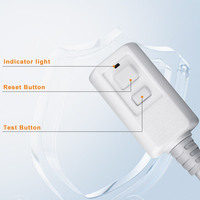 Prise électrique à 3 broches RIFENG en matériau PC 15A 125V IP54 avec protection contre les surtensions LCDI pour usage domestique