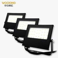 WOOJONG 10W-300W IP66 Luz de inundación Led Alta potencia Altos lúmenes Lámpara interior al aire libre Accesorio Luz Led Certificada